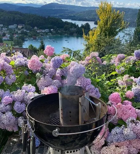 דירה Haus Sonnenhang +seeblick+pool רייפניץ